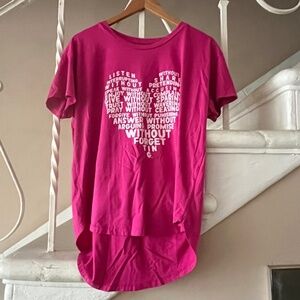 Pink T Shirt- New